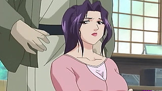 MILF gets submissive with her neighbors - Hentai Uncensored