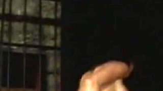 Brunette MILF Cop Spreads for Harsh Anal Punishment