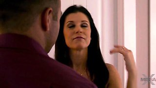 Magnificent India Summer and Chad White at small tits scene