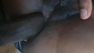 Black Couple Anal Vertical