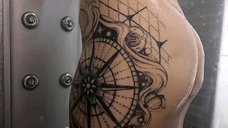 Blonde Cam Girl Plays With Milk and Big Tits