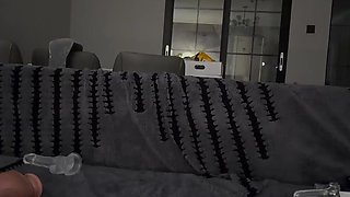 Emo Dame Taunting in Underwear