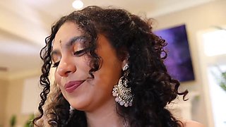 Desi Friend’s Wild POV Seduction in Brunette Hardcore