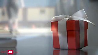 Boss With Help Of Butt Plug Convinces Secretary To Try