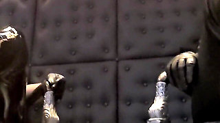 Sheela Sinner & Monika Schmidt Sph Blowjob Instruction Spitting Food Crushing Verbal Humiliation