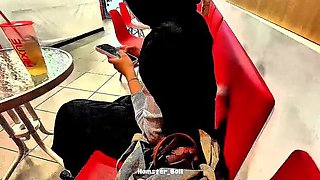 Skinny 18+ Hijab Stranger From Ice Cream Shop Gets Fucked Hard