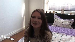 Karina's First Black Cock And Her Husband Is Watching
