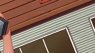 Taffy Tales: the Neighbor MILF Blowing Monster Cock in the Glory Hole Ended with Massive Facial Cumshot - Episode 14