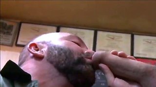Big Cock for Him: Amateur Bear Loves It