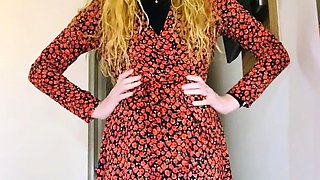 Blonde emo amateur solo masturbation