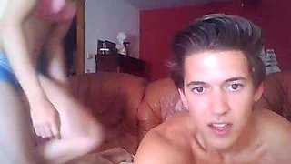 Teen brunette from get fuck on webcam