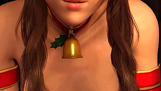 Aerith Xmas POV Cowgirl Ride - Final Fantasy 7 3D Animation