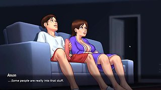 Step Mom and Step Son Hot Summer Fuck in Summertime Saga Part 7 - Amazing 3D Animation Sex