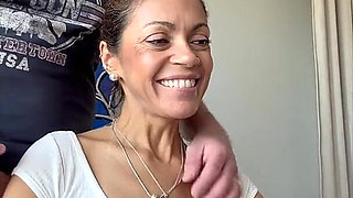 Perfect Wife: Hot Amateur Pornstar Angelina Gets Dick in Her Mouth and Cum on Her Boobs