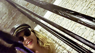 Hard lesbian flogging