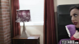 Naughty mommy housewife fucks perv neighbor