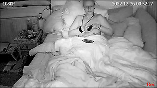 Caught Masturbating Before Going to Sleep