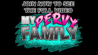 MyPervyFamily - Shy Teen Let's Stepbrother Rub Her Pussy - Jocelyn Stone
