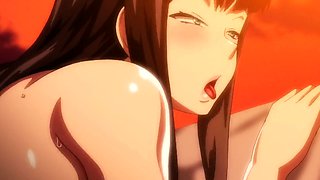 Sweet hentai teen with big natural boobs gets pounded deep