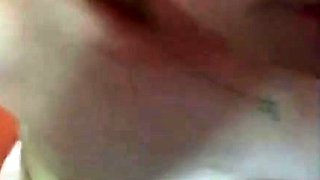 Kinky Teen in Lipstick Gives POV Blowjob