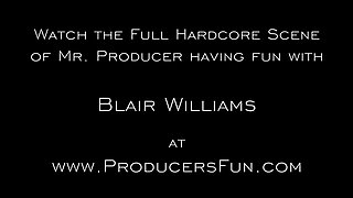 Blair Williams Interviewed While Getting Fucked - Blair Williams