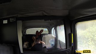 Sexy Tanned Big Ass Hottie Gives Cabbie A Backseat Fucking - reality taxi sex