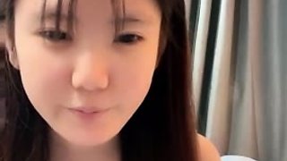 Shy but very cute japanese teen solo fresh pussy playing fun