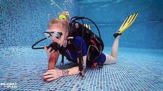 Deep Throat Dive Scuba Suck Training