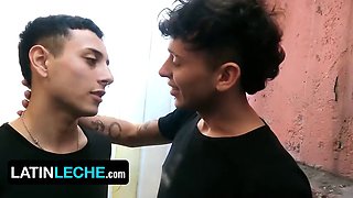 Latin Leche - Two Twinks Sniff Underwear in the Laundry Room and Fuck Each Others Brains Out