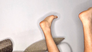 Prostate Massage Fucking His Ass Pouring Milk Into His Ass