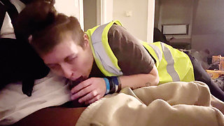 Stud lesbian decided to try dick for the first time and fucks her co worker