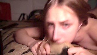 Teen 18+ With Beautiful Jugs, Receives A Lot Of Spunk Am