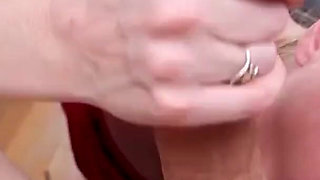 Cute Small Tits Brunette MILF Timberlane POV Blowjob Cum Swallow
