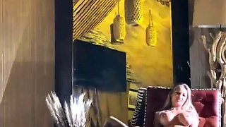 Big Boobs Monika Fox Strips And Nude Posing