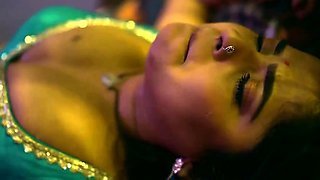 Tiny Indian MILF Naomi Shah swallows a stiff cock