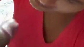 Horny Old Woman Sucking Cock