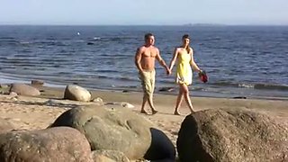 Nude Beach - Hot Couple Fuck