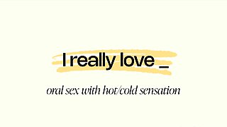Oral Sex With Hot And Cold Sensation Trailer 2