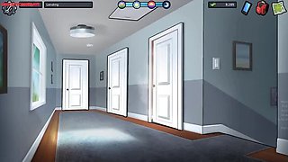 Horny Dude Fucks Busty MILF Landlady in Steamy Massage - Summertime Saga Hentai