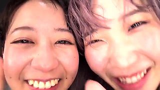 Great close up in japanese teen blowjob pov