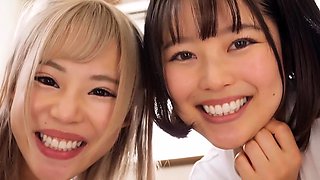 Asian amateur Mao Hamasaki demonstrated a blowjob in pov