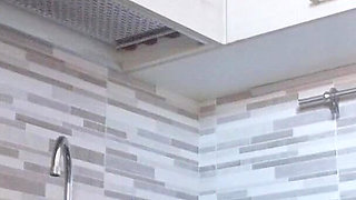 Naughty Hottie in the Kitchen