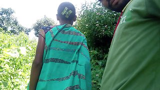 Today Afternoon, Bhabhi in Law Called Devr in Law to the Jungle and Fucked Her Slowly Slowly.