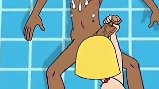 Sex-hungry Stepmom Joins Her Stepson in the Shower. Cartoon