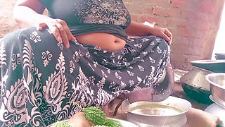 Desi Stepmom Fucked Hard by Stepson While Cooking - Big Ass & Footjob Fun