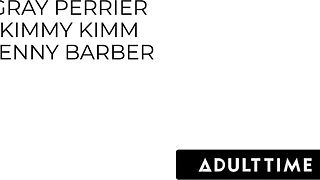Kimmy Kimm & Gray Perrier Gets Fucked Where Anyone Can See