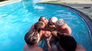 My Husband Watched Me Get Gangbanged By Party Males - Anal & Blowjob Orgasms