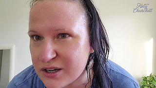 Super Sweaty After the Gym