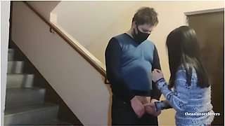 The Stairwell Of A Friends Building