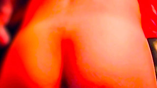 Evening Massage of My Vagina with a Rubber Dildo